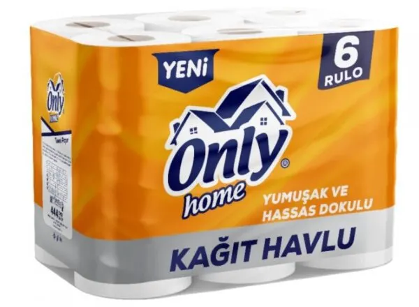 Only Home Kağıt Havlu 6 Rulo Kağıt Havlu