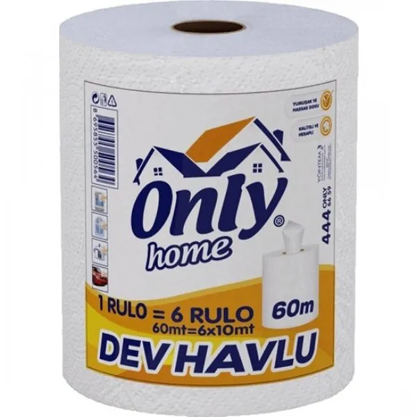 Only Home Kağıt Havlu Dev Rulo Kağıt Havlu