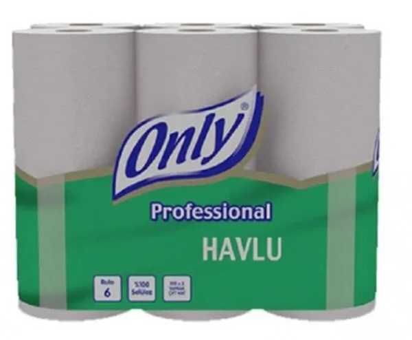 Only Professional Kağıt Havlu 6 Rulo Kağıt Havlu