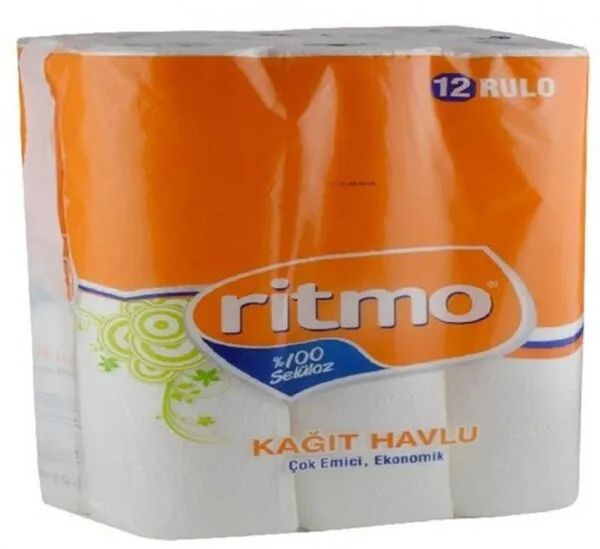 Ritmo Kağıt Havlu 12 Rulo Kağıt Havlu