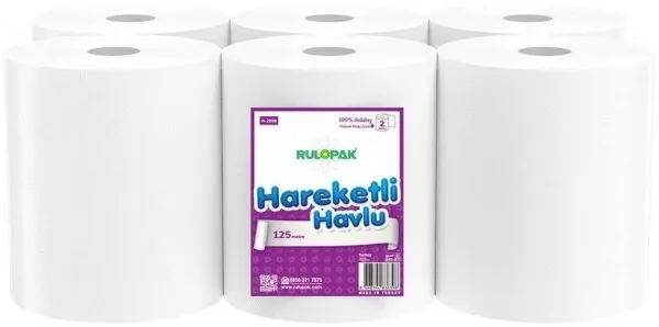 Rulopak R-2696 Kağıt Havlu 6 Rulo Kağıt Havlu