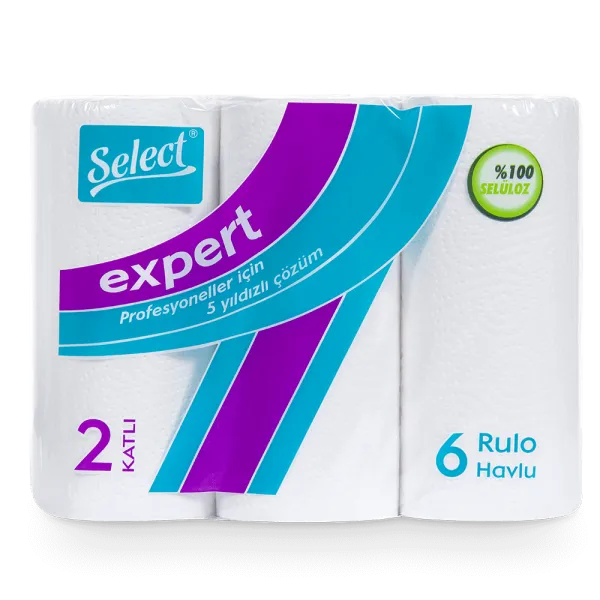 Select Expert Kağıt Havlu 6 Rulo Kağıt Havlu
