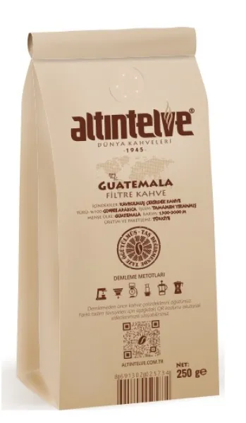 Altıntelve Guatemala Filtre Kahve 250 gr Kahve