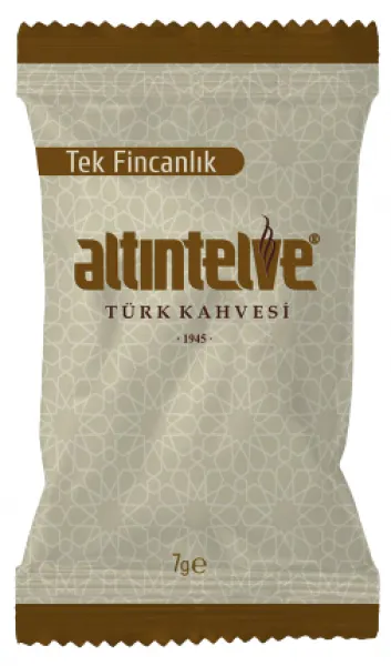 Altıntelve Tek İçimlik Türk Kahvesi 7 gr Kahve