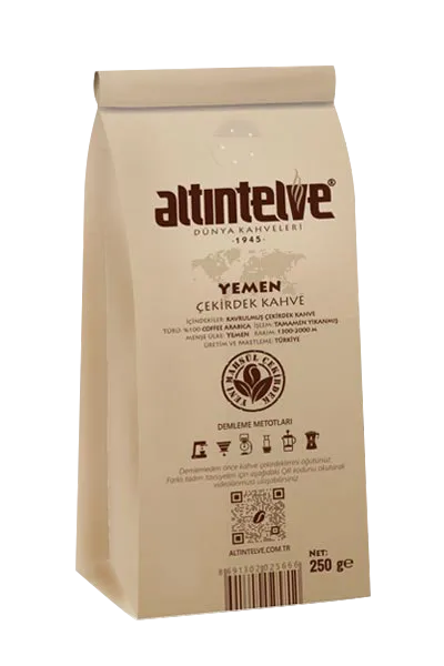 Altıntelve Yemen Çekirdek Kahve 250 gr Kahve