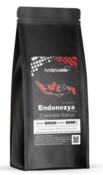 Ambruvase Endonezya Sumatra Gr1 Çekirdek Kahve 250 gr Kahve