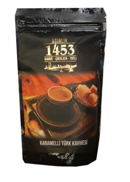 Asırlık 1453 Karamelli Türk Kahvesi 200 gr Kahve