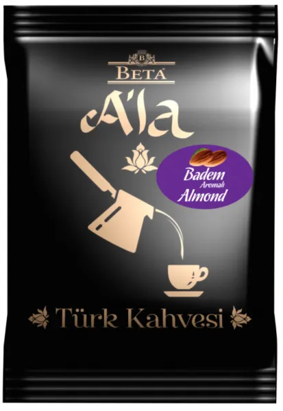 Beta A'la Badem Aromalı Türk Kahvesi 100 gr Kahve