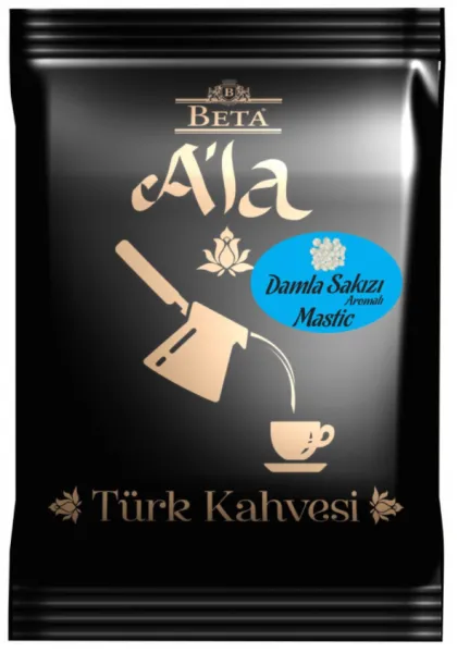 Beta A'la Damla Sakızı Aromalı Türk Kahvesi 100 gr Kahve