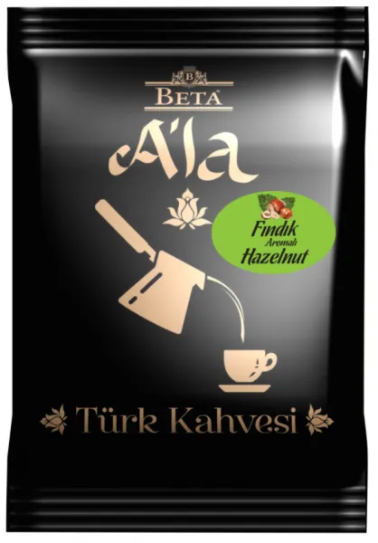 Beta A'la Fındık Aromalı Türk Kahvesi 100 gr Kahve
