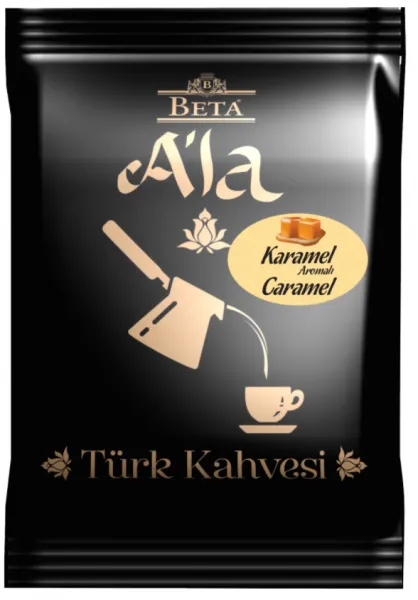 Beta A'la Karamel Aromalı Türk Kahvesi 100 gr Kahve