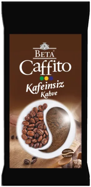 Beta Caffito Kafeinsiz Filtre Kahve 250 gr Kahve