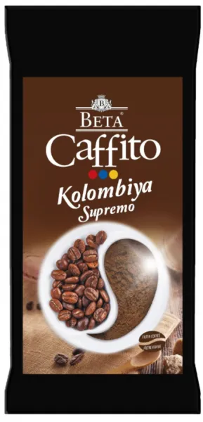 Beta Caffito Kolombiya Supremo Filtre Kahve 250 gr Kahve