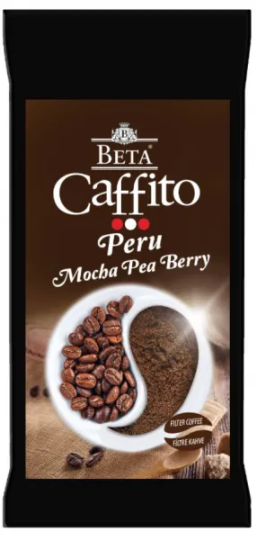 Beta Caffıto Peru Hb Mcm Filtre Kahve 250 gr Kahve