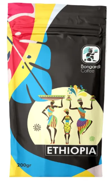 Bongardi Coffee Etiyopya Sidamo Yöresel Filtre Kahve 200 gr Kahve