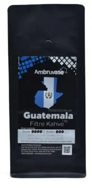 Cafe Ambruvase Guatemala Fedecocagua Filtre Kahve 1 kg Kahve