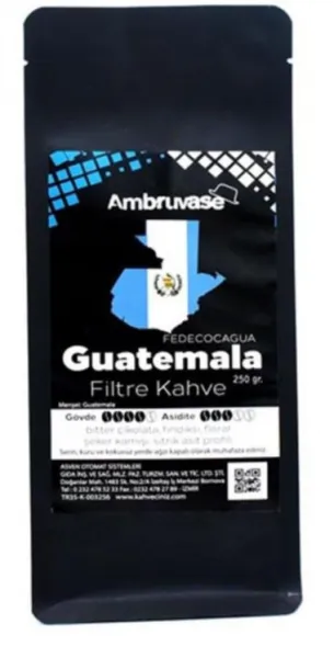 Cafe Ambruvase Guatemala Fedecocagua Filtre Kahve 250 gr Kahve