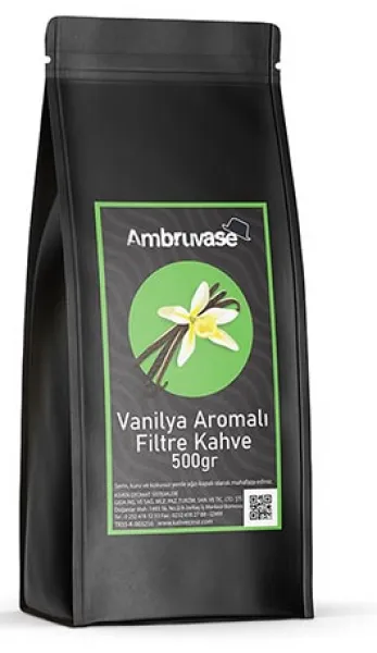 Cafe Ambruvase Vanilya Aromalı Filtre Kahve 500 gr Kahve