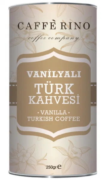Caffe Rino Vanilyalı Türk Kahvesi 250 gr Kahve