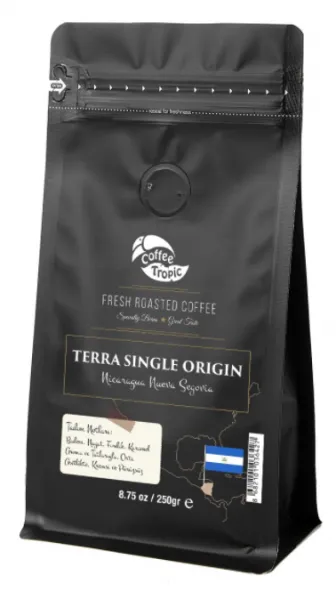 Coffee Tropic Terra Single Origin Nicaragua Nueva Segovia Espresso 250 gr Kahve
