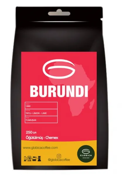 Globica Burundi Chemex Filtre Kahve 250 gr Kahve