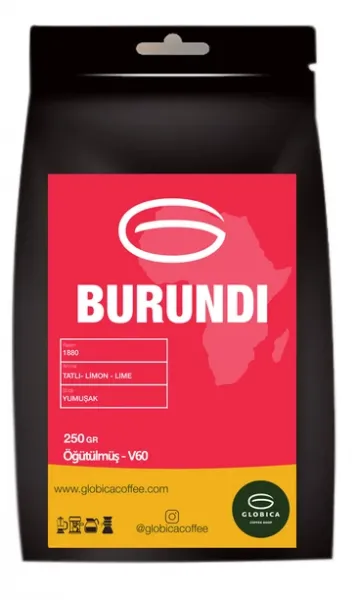Globica Burundi V60 Filtre Kahve 250 gr Kahve