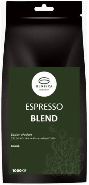 Globica Espresso Blend Çekirdek Kahve 1 kg Kahve