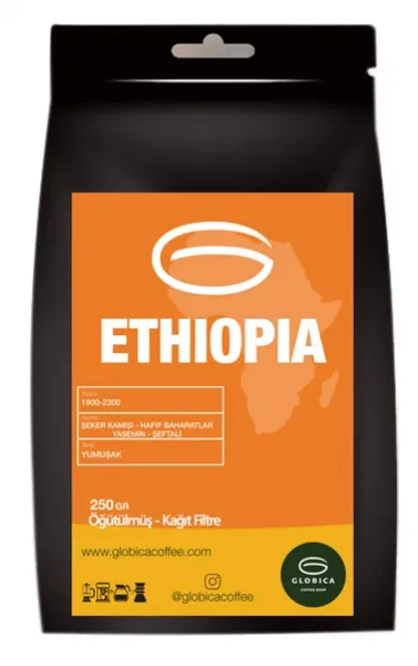 Globica Ethiopia Kağıt Filtre Kahve 250 gr Kahve