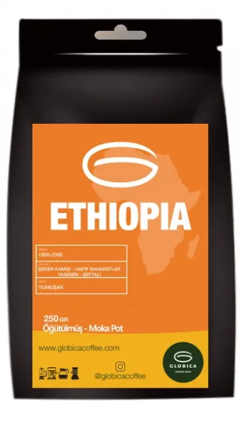 Globica Ethiopia Moka Pot Espresso 250 gr Kahve