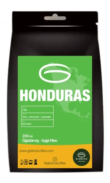 Globica Honduras Kağıt Filtre Kahve 250 gr Kahve