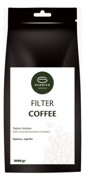 Globica Kağıt Filtre Kahve 1 kg Kahve