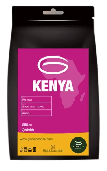 Globica Kenya Çekirdek Kahve 250 gr Kahve