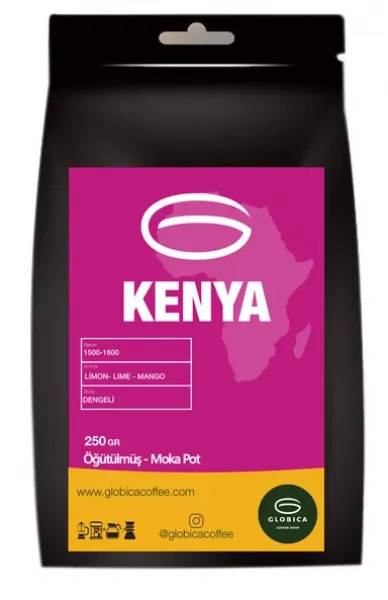Globica Kenya Moka Pot Espresso 250 gr Kahve