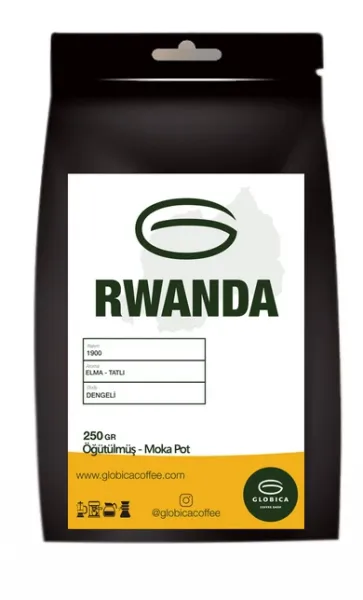 Globica Rwanda Moka Pot Espresso 250 gr Kahve