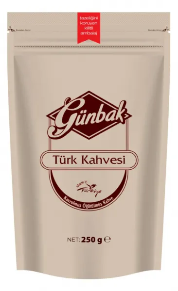 Günbak Türk Kahvesi 250 gr Kahve