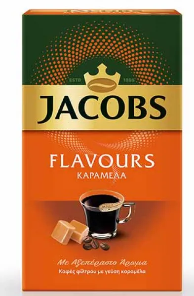 Jacobs Flavours Karamel Aromalı Filtre Kahve 250 gr Kahve