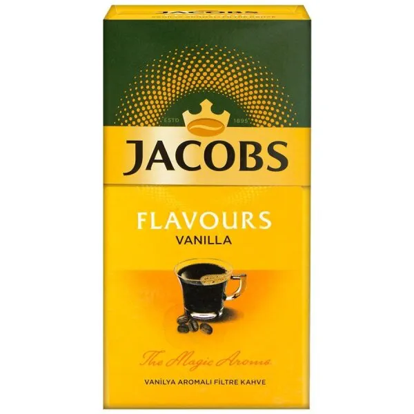 Jacobs Flavours Vanilya Aromalı Filtre Kahve 250 gr Kahve