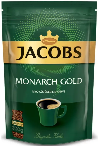 Jacobs Monarch Gold Hazır Kahve 200 gr 200 gr Kahve