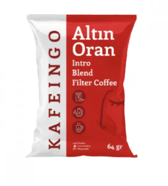 Kafeingo Altın Oran Intro Blend Filtre Kahve 64 gr Kahve
