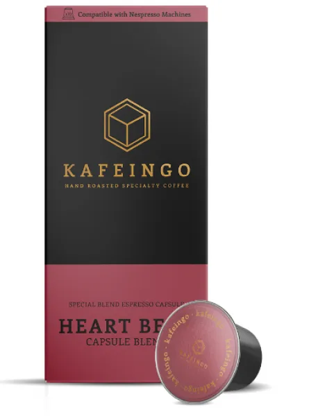 Kafeingo Heart Beat Kapsül Kahve 10 Adet Kahve