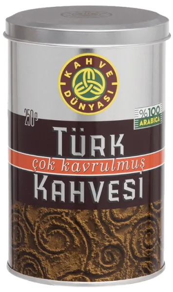 Kahve Dünyası Çok Kavrulmuş Türk Kahvesi 250 gr 250 gr Kahve
