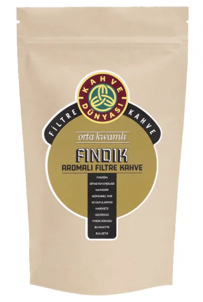 Kahve Dünyası Fındık Aromalı Filtre Kahve 250 gr Kahve