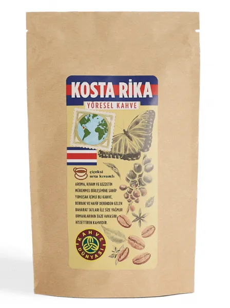 Kahve Dünyası Kosta Rika Yöresel French Press Filtre Kahve 200 gr Kahve