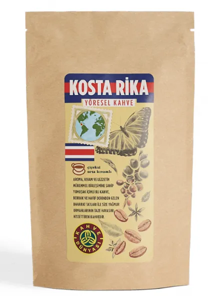 Kahve Dünyası Kosta Rika Yöresel Kağıt Filtre Kahve 200 gr Kahve