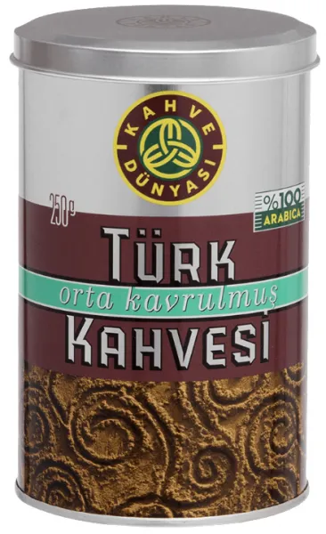 Kahve Dünyası Orta Kavrulmuş Türk Kahvesi 250 gr Kahve