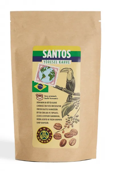 Kahve Dünyası Santos Yöresel French Press Filtre Kahve 200 gr Kahve