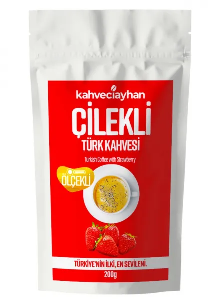 Kahveci Ayhan Çilekli Türk Kahvesi 200 gr Kahve