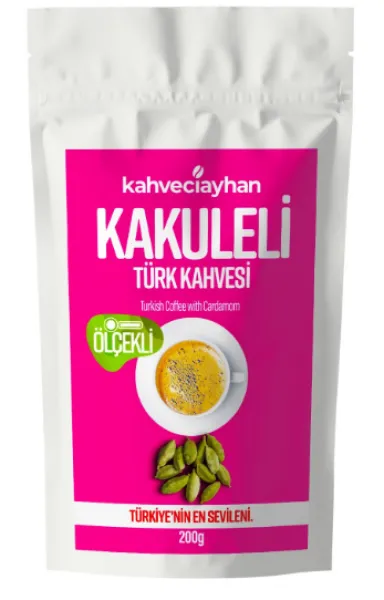 Kahveci Ayhan Kakuleli Türk Kahvesi 200 gr Kahve