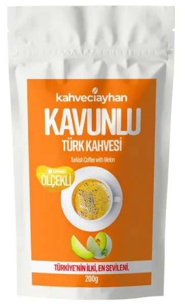 Kahveci Ayhan Kavunlu Türk Kahvesi 200 gr Kahve
