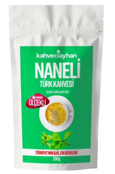 Kahveci Ayhan Naneli Türk Kahvesi 200 gr Kahve